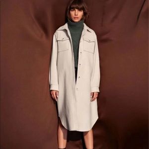 Drop shoulder overcoat (brand new)